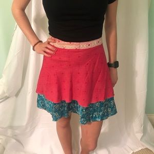 Versatile wrap skirt
